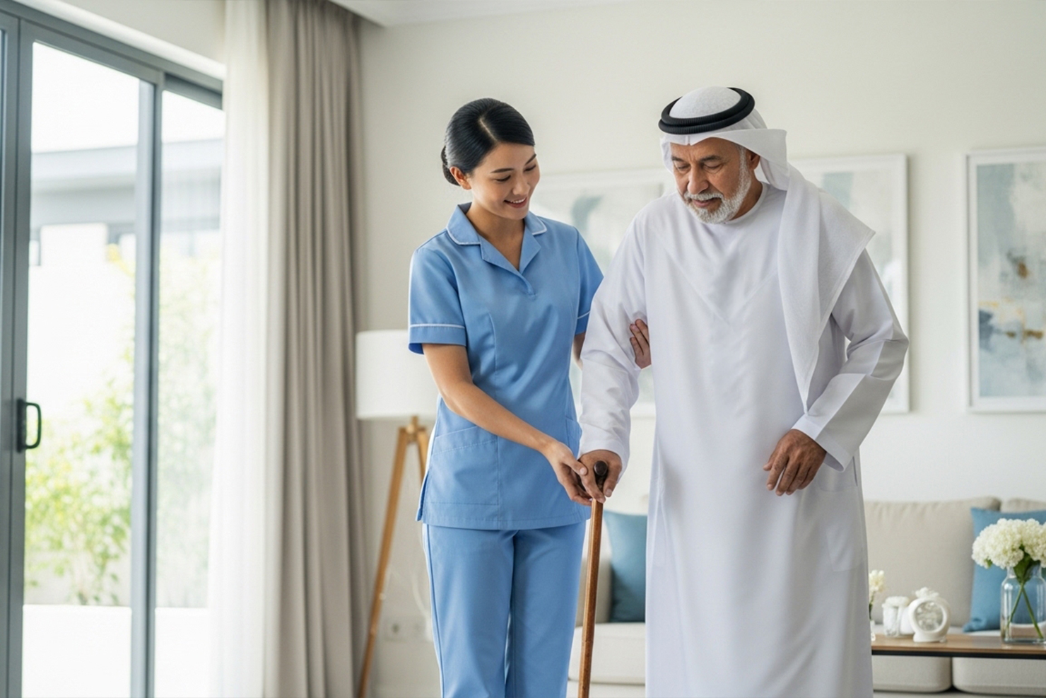 home health care services in qatar